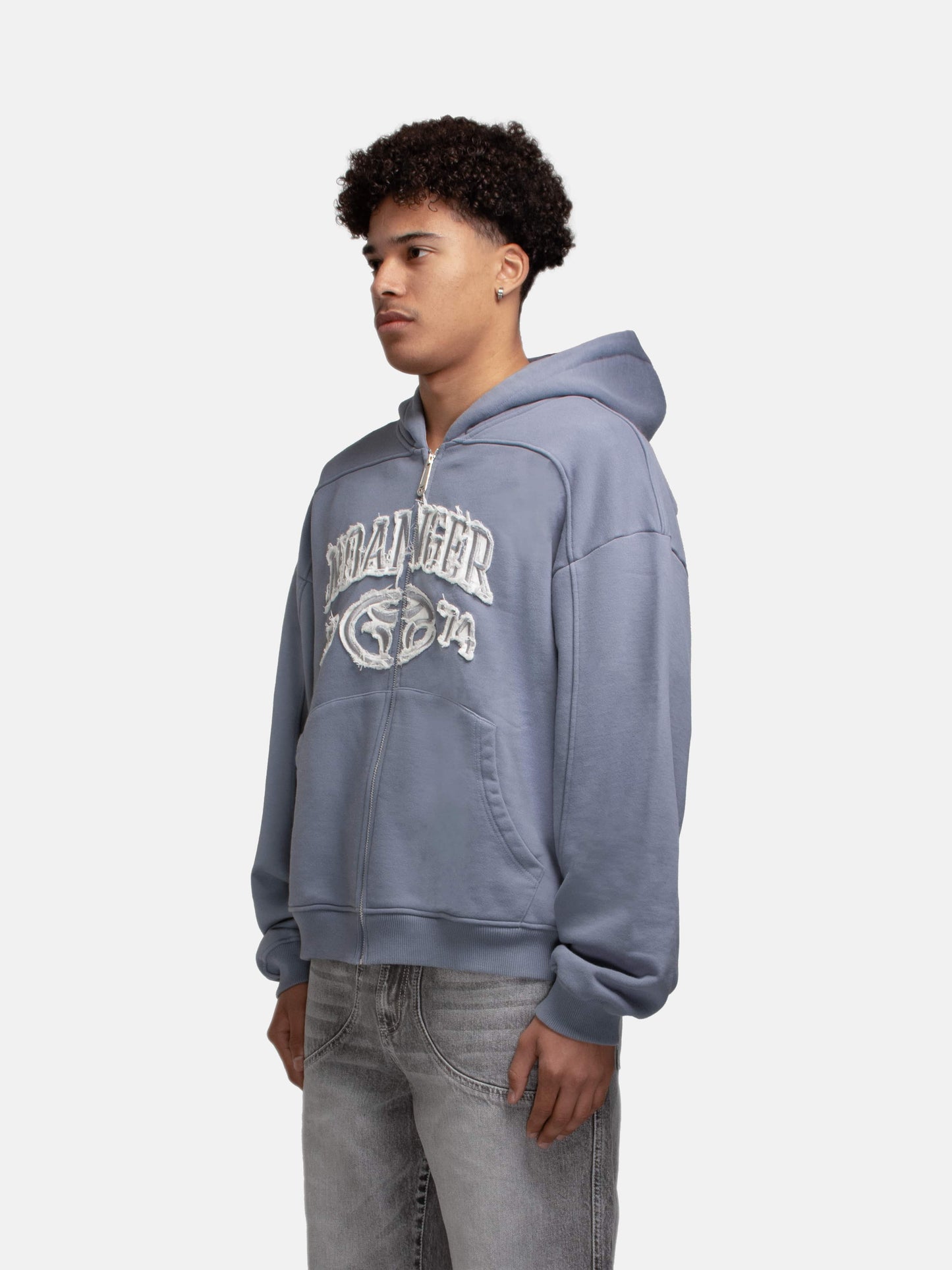 DROPOUT ZIP-HOODIE