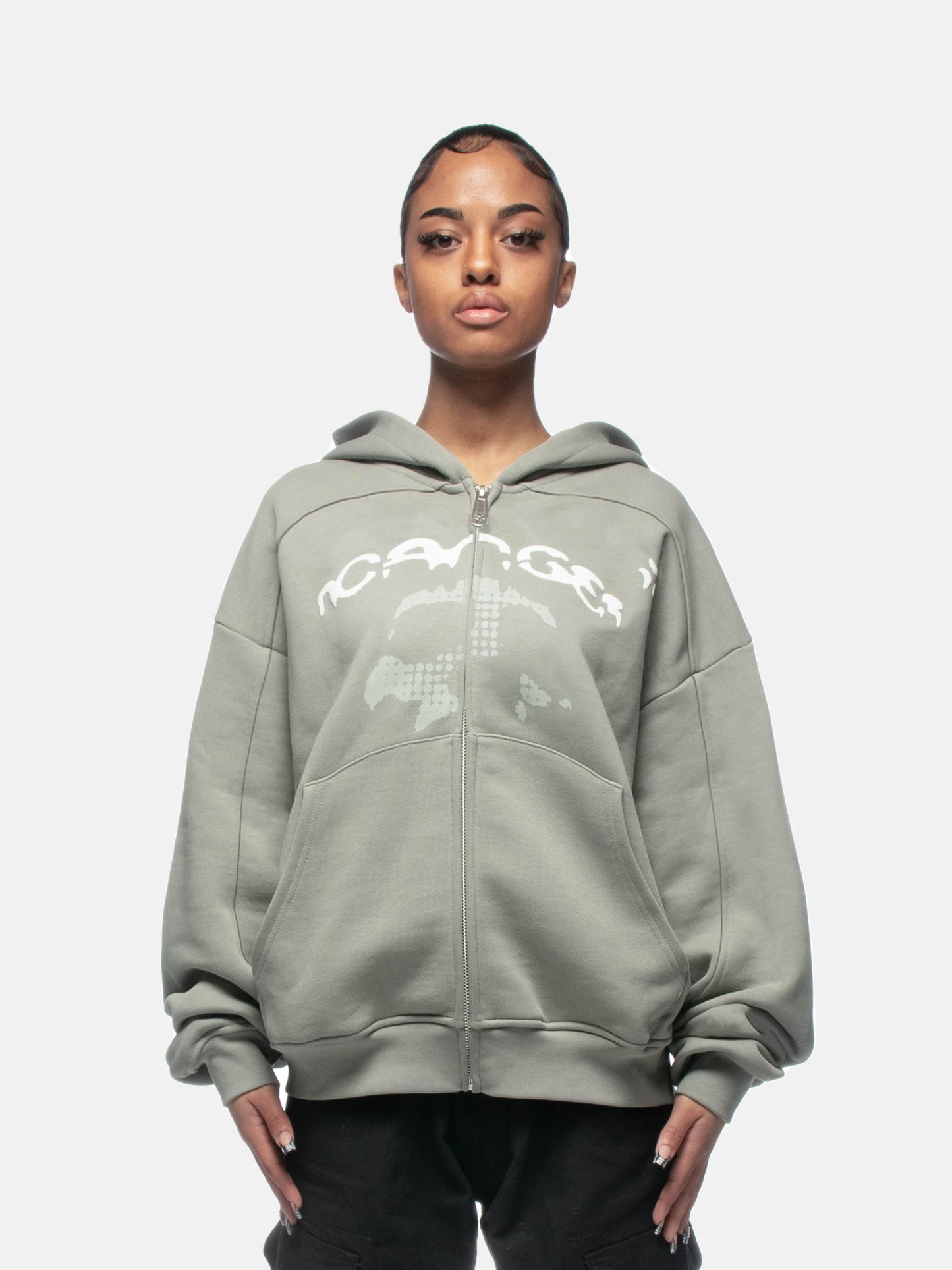 MIRAGE ZIP-HOODIE