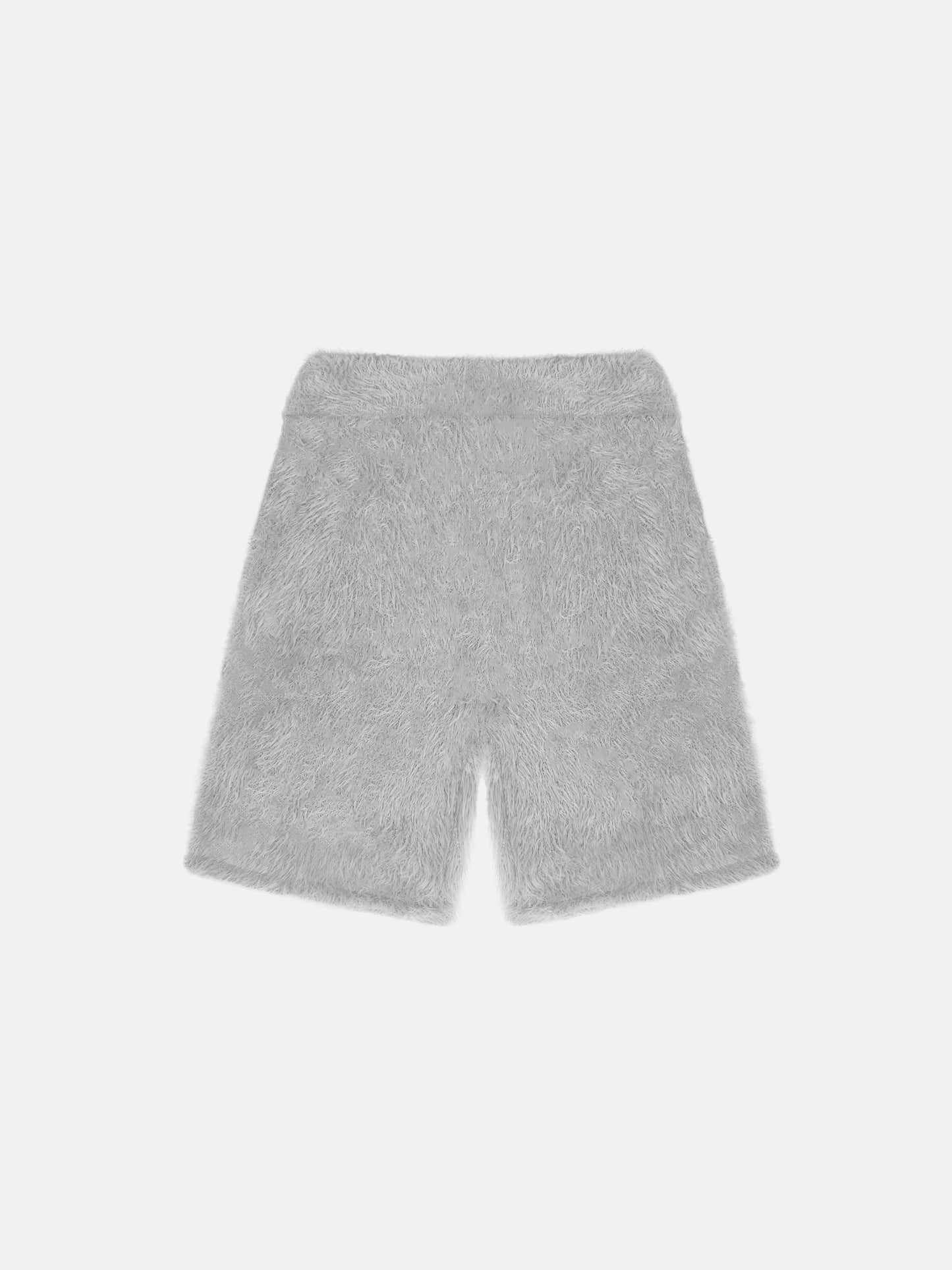 09 FUR SHORTS GREY