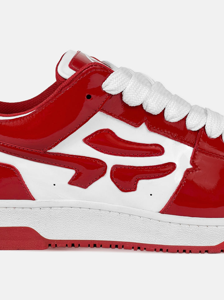 DAGGER LOW TOP "RED GLOSS"