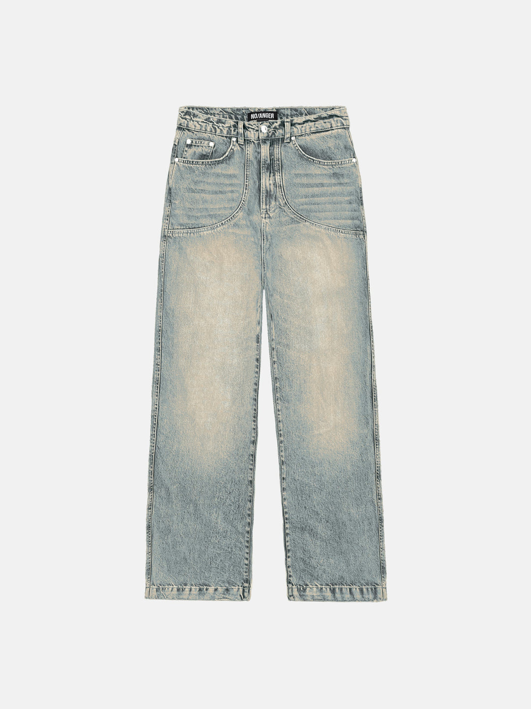 LIGHT FADED DENIM PALE BLUE